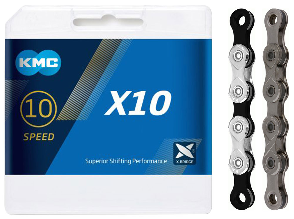KMC X10 10 Speed Chain - Grey
